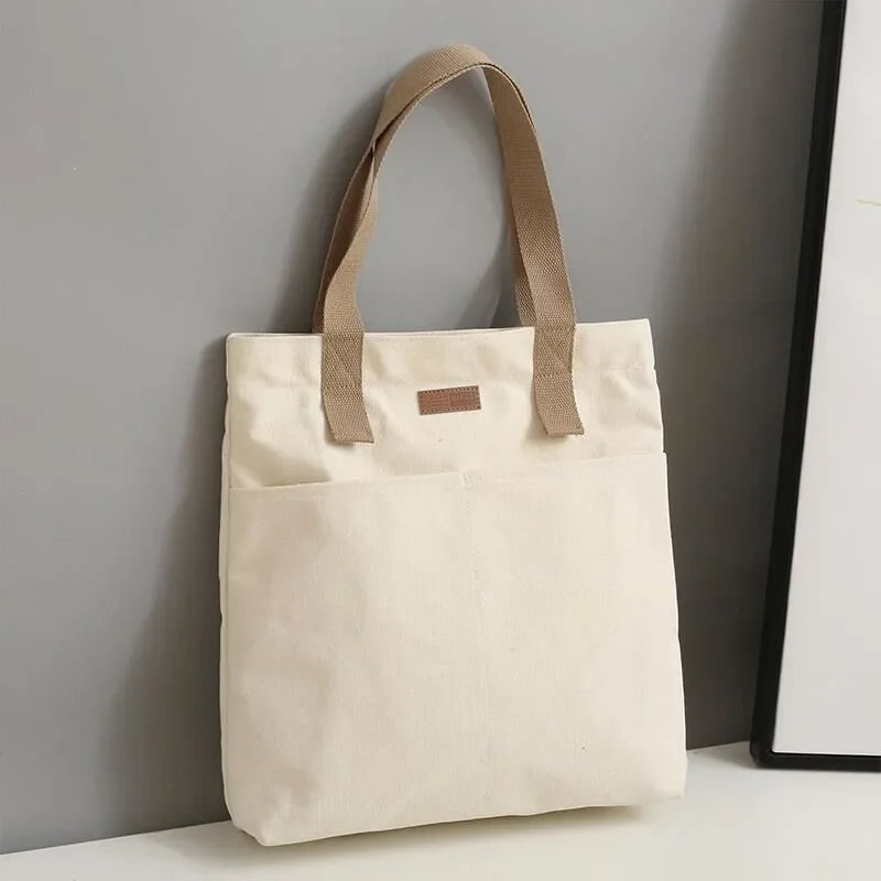 mala tote de lona lisa 3