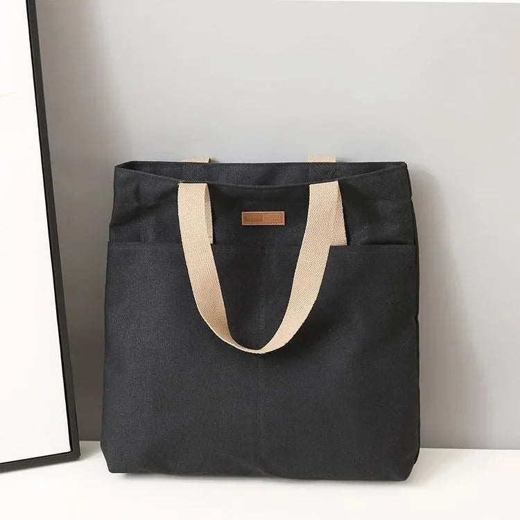 mala tote de lona lisa 1